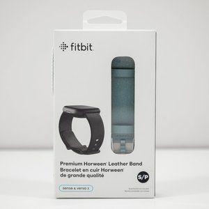 Fitbit Premium Horween Leather Band - NWT